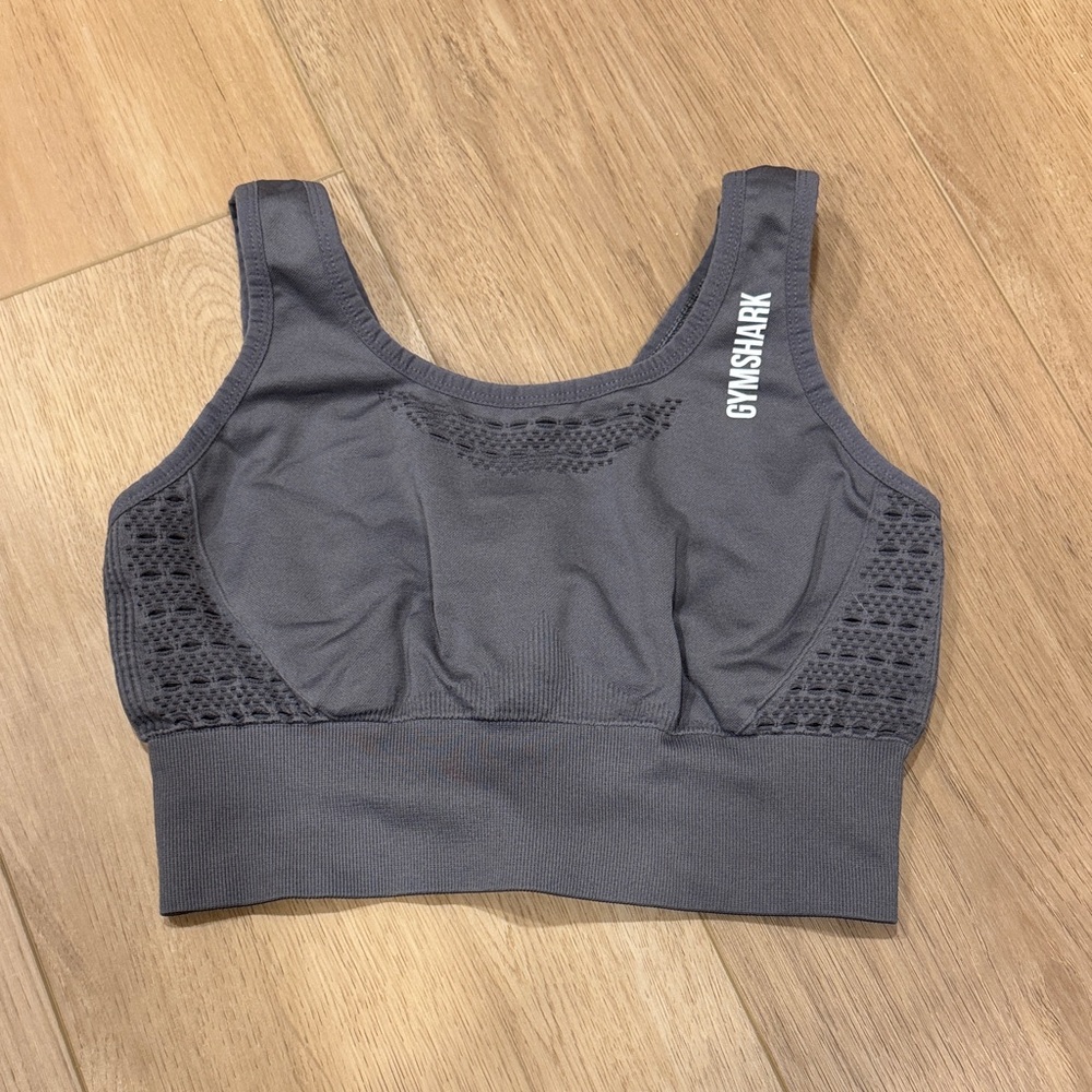 Gymshark Charcoal Sports Bra